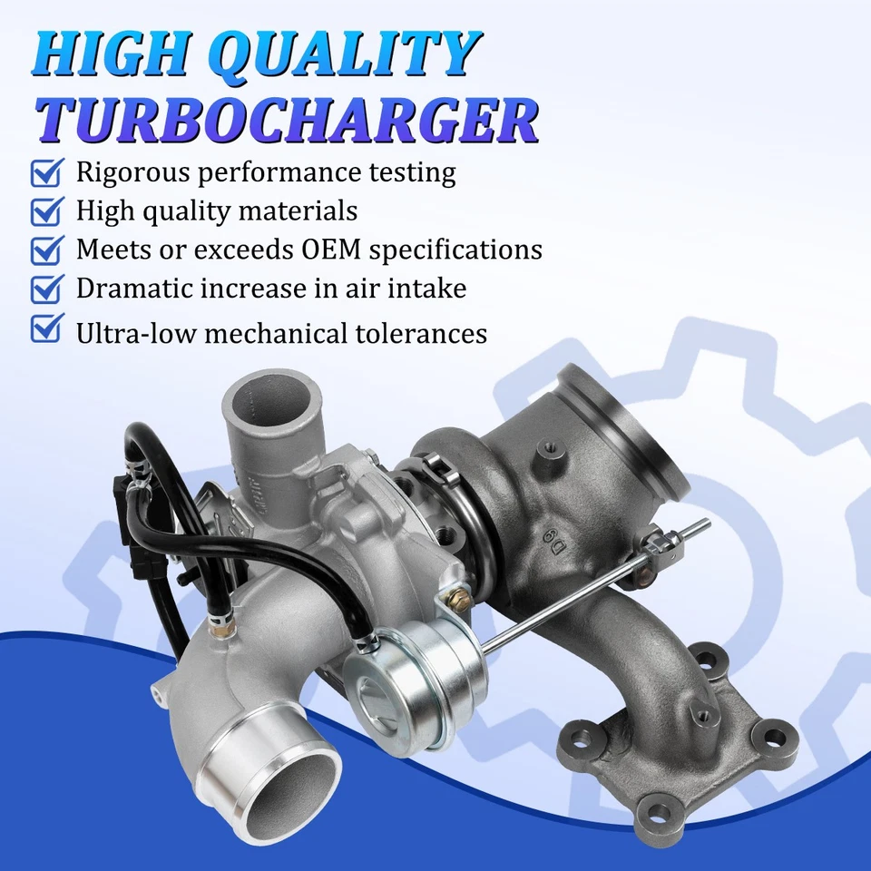 OEM Turbo Turbocharger For 2013-2016 Ford Escape Taurus Focus Lincoln MKZ 2.0L - Image 3 of 4