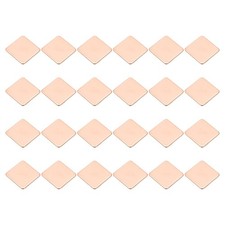 24 Pcs Heatsink Copper Pad Shim IC Chipset GPU Thermal Heatsink 20x20x1.2mm 