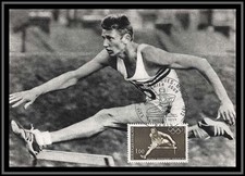 48591 N°1722 jeux olympiques olympic games 72 munich 1972 hurdling maximum