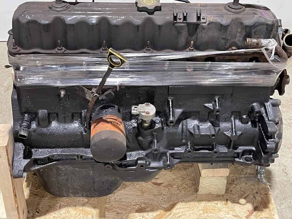 Укомплектованный двигатель 4,0 6 цилиндров 131K 2000-2004 Jeep TJ Wrangler 01-04 Cherokee - Изображение 2 из 4