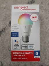 SENGLED 60W EQUIVALENT SMART BLUETOOTH LIGHT BULB (BRAND NEW & SEALED)