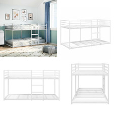 Etagenbett Kinder Hochbett Bett Doppel Stockbett Spielbett ohne Matratze Stahl