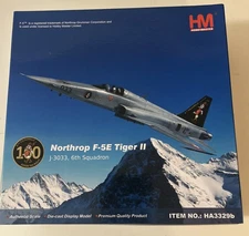 Hobby Master 1:72 F-5E Tiger II Swiss Air Force 6 Staffel #J-3033 New Sealed