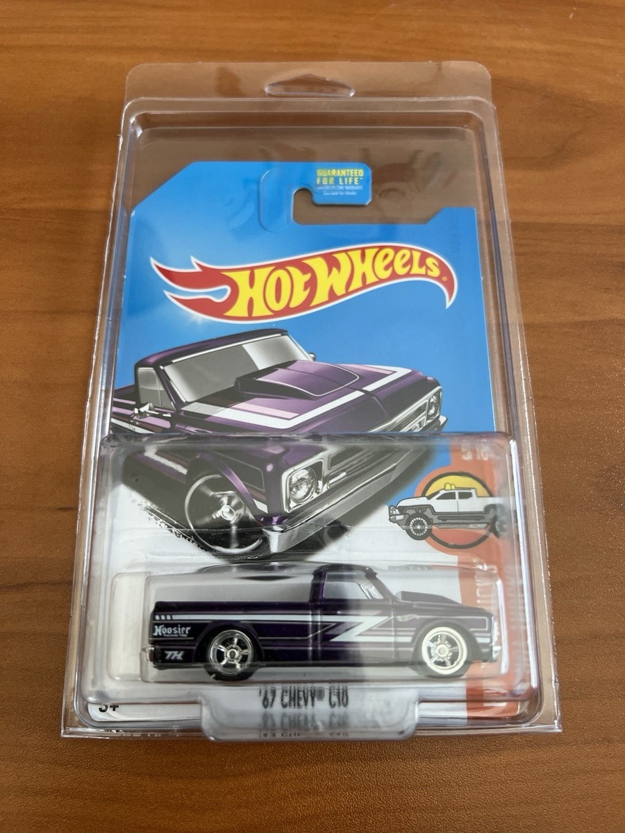 Hot Wheels Purple '67 Chevy C10 Pickup Truck Super Treasure