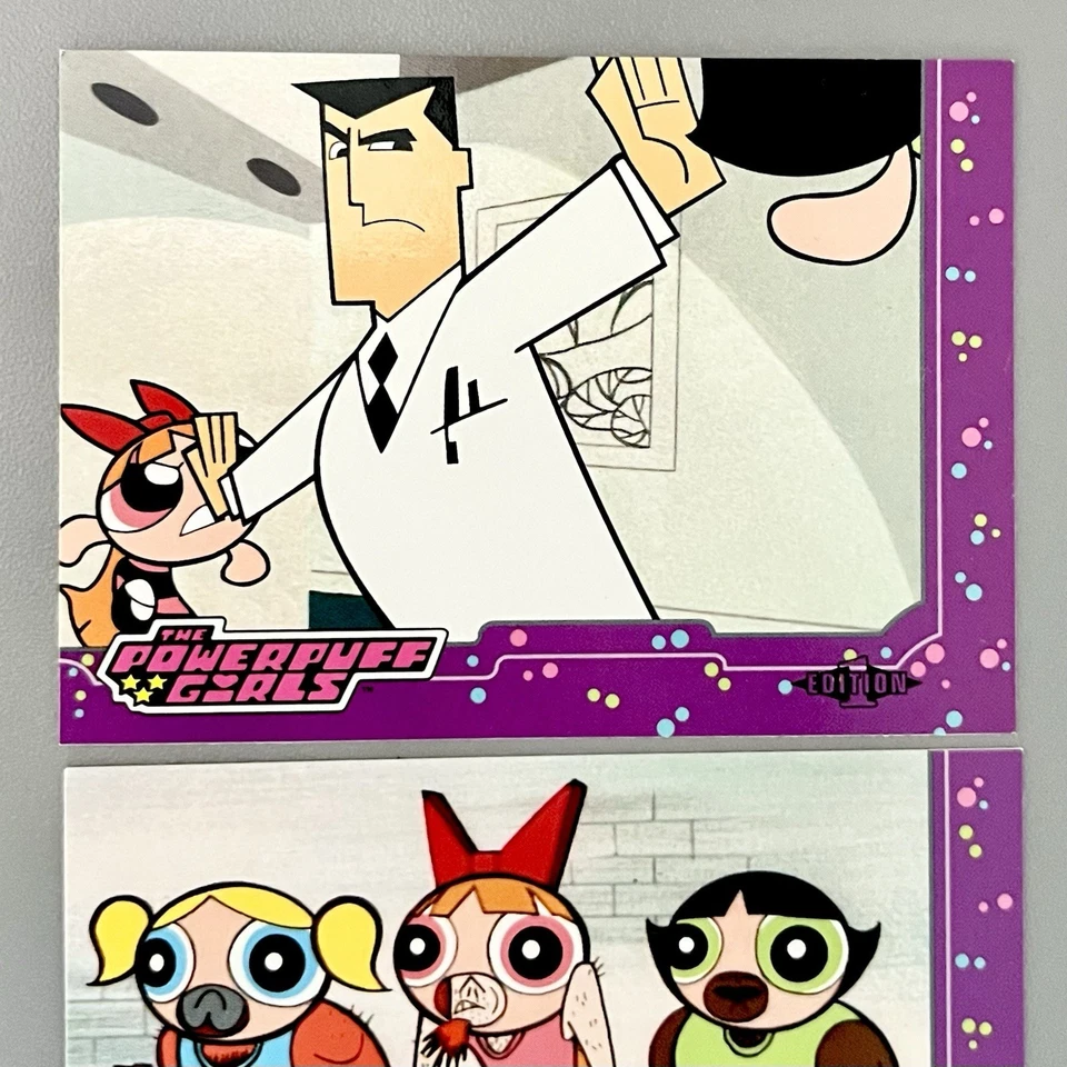 Powerpuff Girls 2001 Trading Card Bundle Vintage Toy Cartoon Network Comic Rare - Image 4 of 4