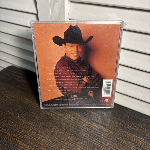 CD Country Music CLAY WALKER Rumor Has It COWBOYS COWGIRLS 1997 Then What SEALED - Picture 2 of 4