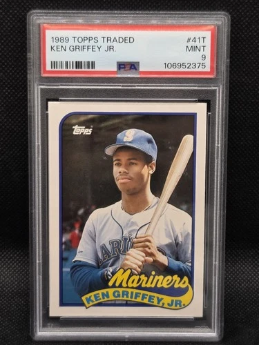 1989 Topps Traded - Ken Griffey Jr #41T (RC) PSA 9