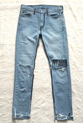 Levis Custom Jeans Love Racing Hearts 29 x 30