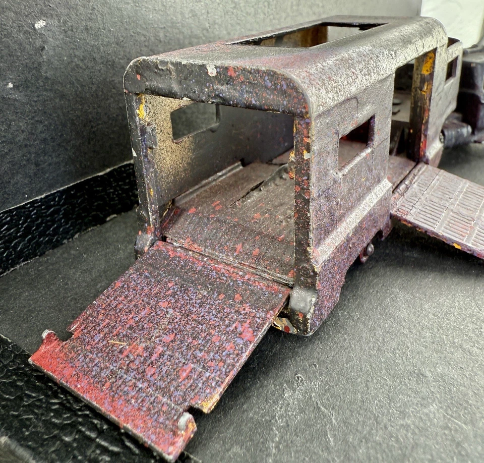 1969 DODGE TRACTOR & ARTICULATED HORSE VAN Matchbox KINGSIZE K-19 TOY - Image 4 of 4