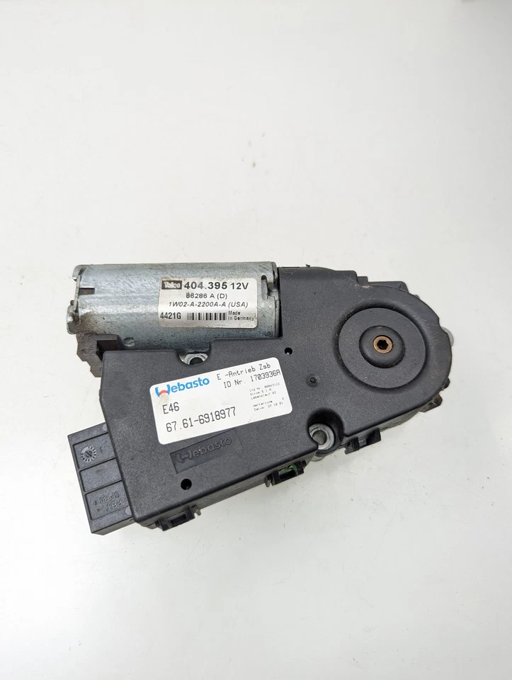 99-06 BMW 323i 325i 328i 330i 740i 750i M3 (E46 E38) MOTOR TECHO CORREDIZO ELÉCTRICO AJUSTE Foto 3 de 4