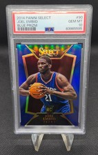 2014-15 Select Basketball- Joel Embid - Blue Prizm Rookie RC - SP#219/249 PSA 10