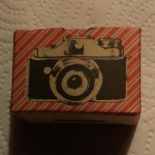 Crystar Hit 17.5mm Vintage Subminiature Camera Black with Original Box