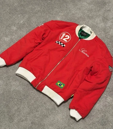 Senna X TAG Heuer Varsity Jacket Men (size S) - product listing photo