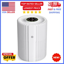 True HEPA Air Purifier for Bedroom & Home 1095 Sq Ft Pet Dorm Room White