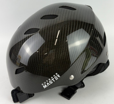 Outdoor Master Ski Helmet - Black/Fiberglass