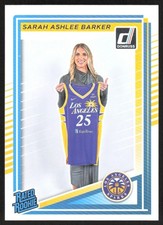 2025-26 Donruss WNBA Rated Rookies Sarah Ashlee Barker Rookie Los Angeles Sparks