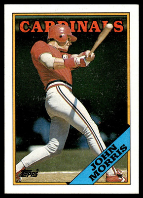 1988 Topps John Morris St. Louis Cardinals #536