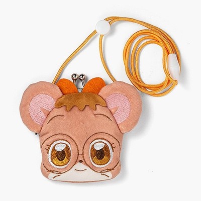 Ojajo Doremi Animaruz Hazuki Hamster Plüsch Gamaguchi Beutel Verschluss...