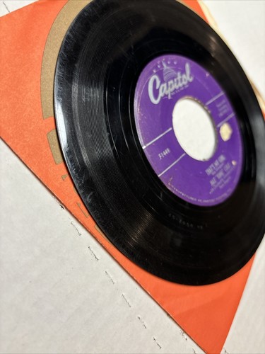 NAT "KING" COLE TOO YOUNG/THAT'S MY GIRL CAPITOL RECORDS VINYL 45 VG 38-16 - Picture 2 of 4