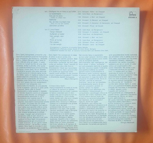 DINI SARTI BOLOGNA INVECE! LP 33 GIRI Gatefold (1972) 6323 800 A - Picture 3 of 7
