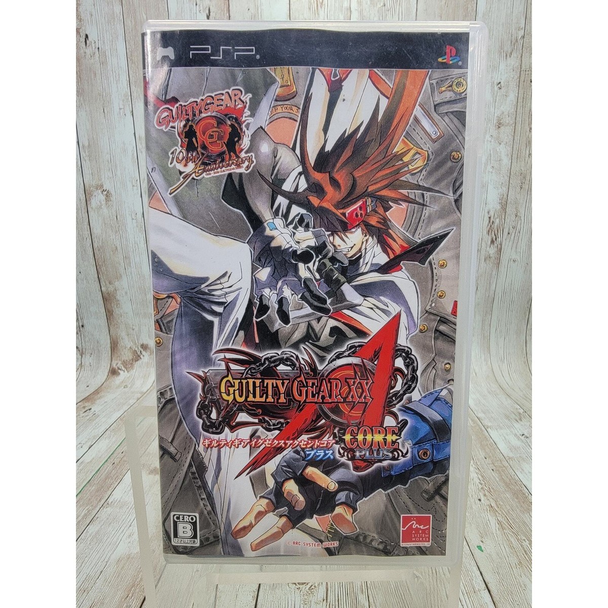 Guilty Gear XX Accent Core Plus PSP Japanese Import Sony Japan