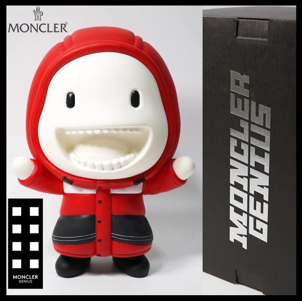 MONCLER GENIUS FRAGMENT CRAIG GREEN MASCOTTE CRAZY GENIUS PAL RED Figure W/Box