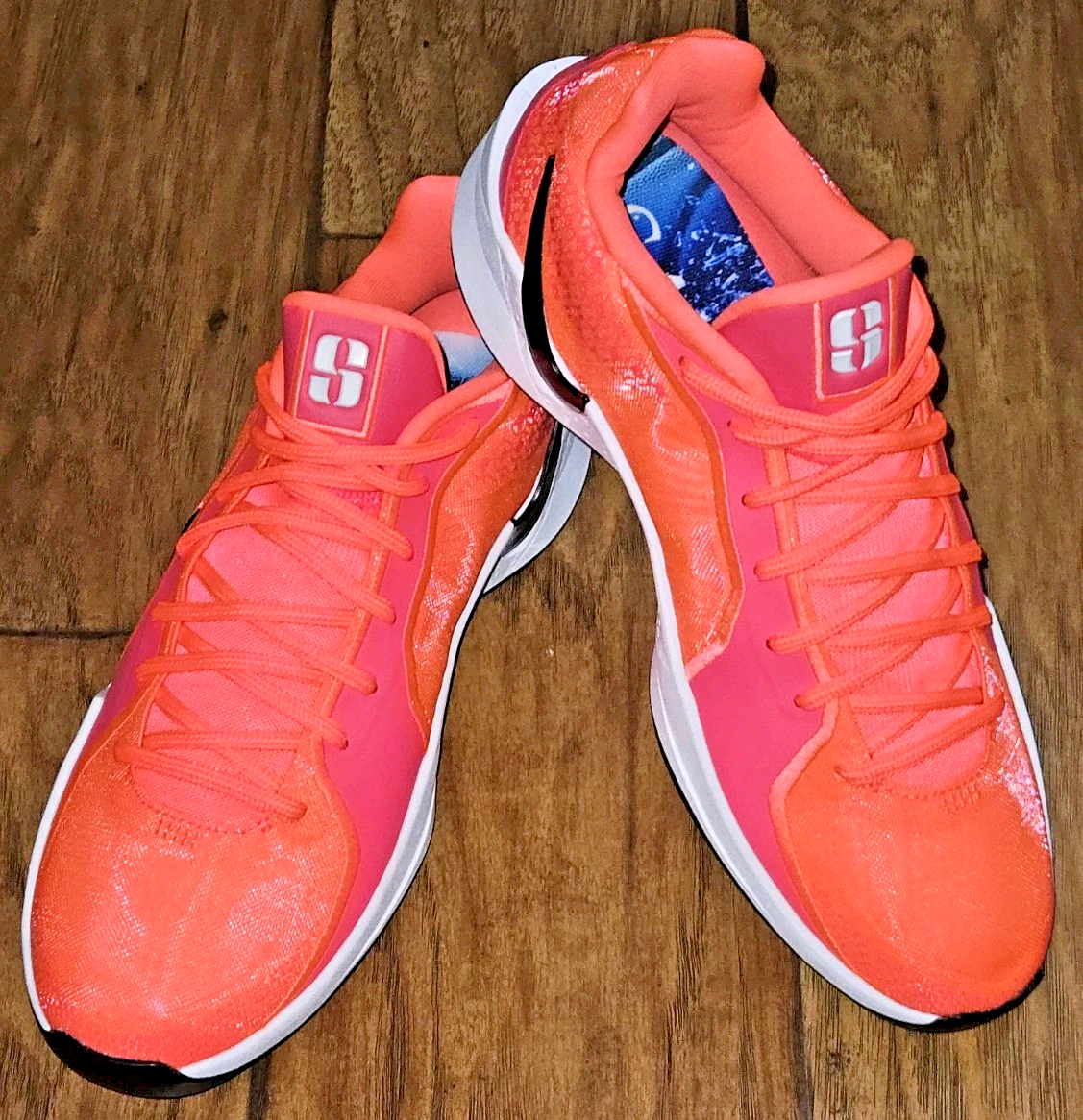 Nike Sabrina 2 NBY Hot Punch/Black Custom Basketball Shoe US