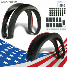 Factory Wheel Fender Flares Fit For 2010-2017 Dodge Ram 2500/3500 Rivet Bolt On