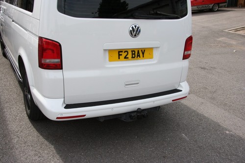 VW T5 REAR BUMPER PROTECTOR - NON-SLIP IT'S THE SAFETY MUST HAVE - Picture 6 of 11