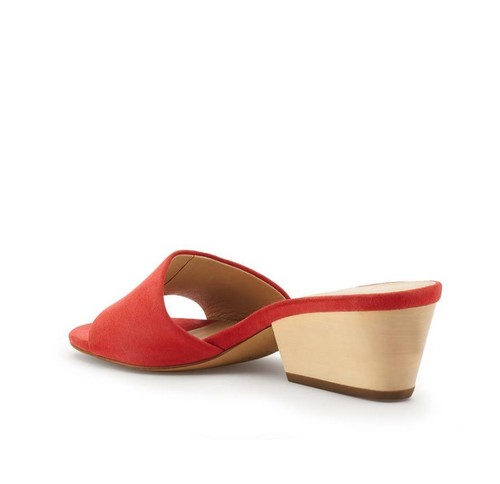 Botkier New York Suede Carlie Mule Coral - Picture 3 of 5