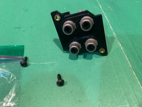 Pioneer SA-9100 Stereo Amplifier Parting Out - Tape 1 RCA Jack Assembly