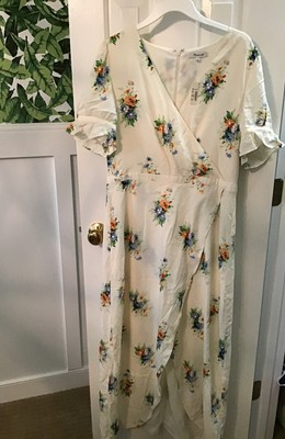 madewell floral maxi dress