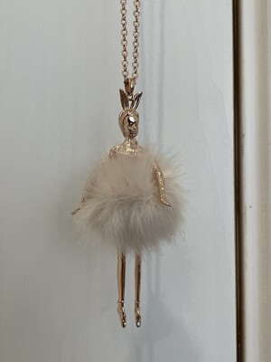 Ted Baker Bunny Tail Ballerina Necklace UK