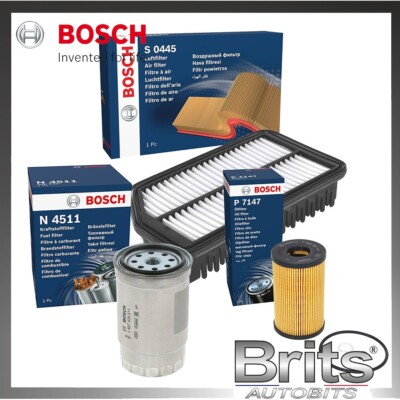 FOR KIA CEED 1.6 CRDI ISG JD Diesel Fuel Oil Air Filters Service Kit 2012-2019