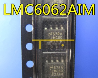 1PCS LMC6062AIM IC OPAMP GP 100KHZ RRO 8SOIC Texas