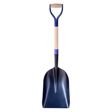 BON TOOL STEEL SCOOP SHOVEL - 34" D WOOD HANDLE