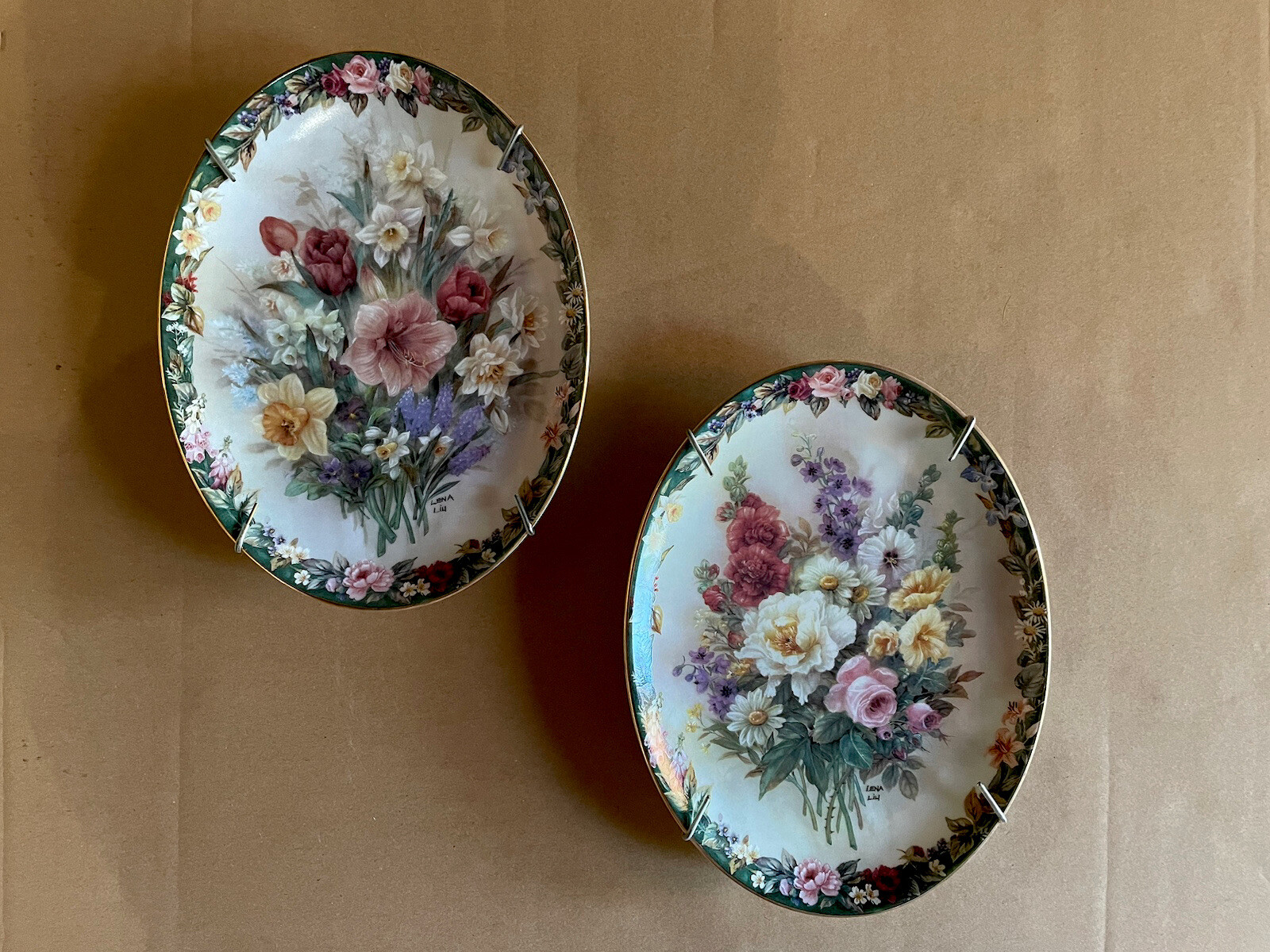 Two Lovely Bradford Exchange Plates “REMEMBRANCE” Plates eBay