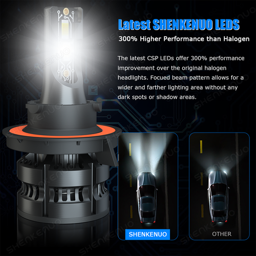 For Ford F250 F350 F450 2005-2019 6000K White LED Headlight Fog Light Bulbs Z8QC - Picture 3 of 21