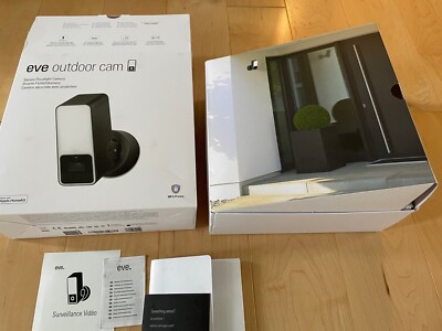 BOX ONLY - Eve Outdoor Cam   BOX ONLY - with paperwork - ORIGINAL