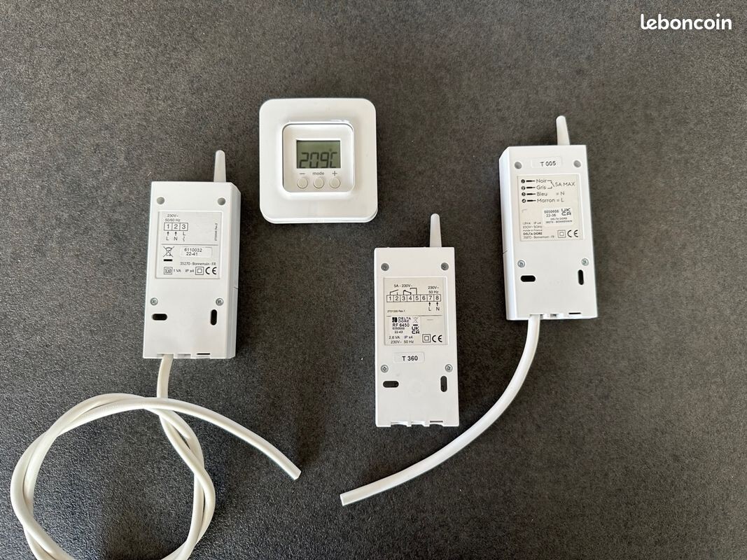 Gestionnaire Delta Dore PAC réversible avec programmation sans fil