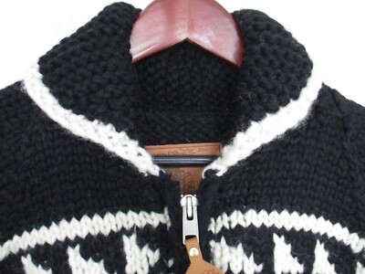 トップス Kanata Wool Cowichan Sweater Kanata_Authentic_Hand_Knit_Cow