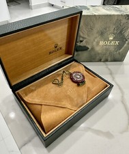 Autentico Rolex scatola verde GMT Submariner Datejust Explorer 68.00.55 vintage anni 80