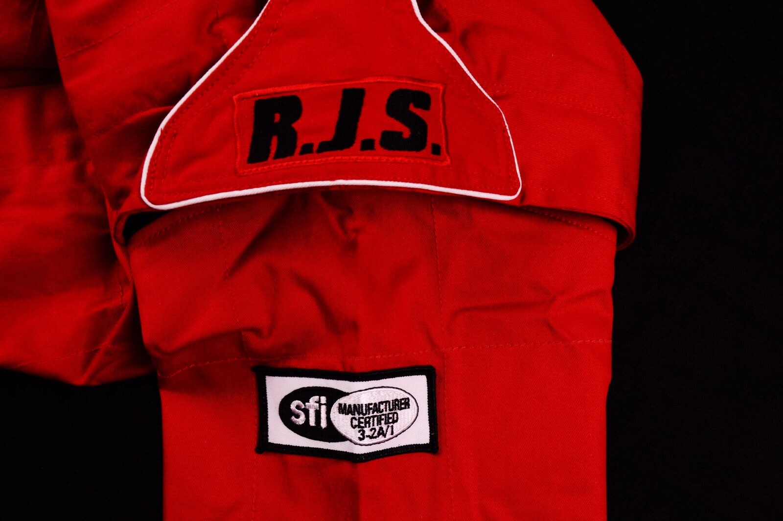 RJS RACING EQUIPMENT "ELITE" FIRE SUIT 3.2A/1 JACKET RED 3X 200400408