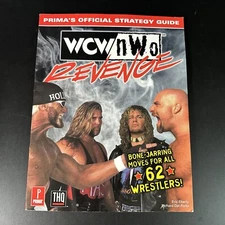 WCW/NWO REVENGE Prima Officical Strategy Guide 1998 Wrestling Hollywood Hulk