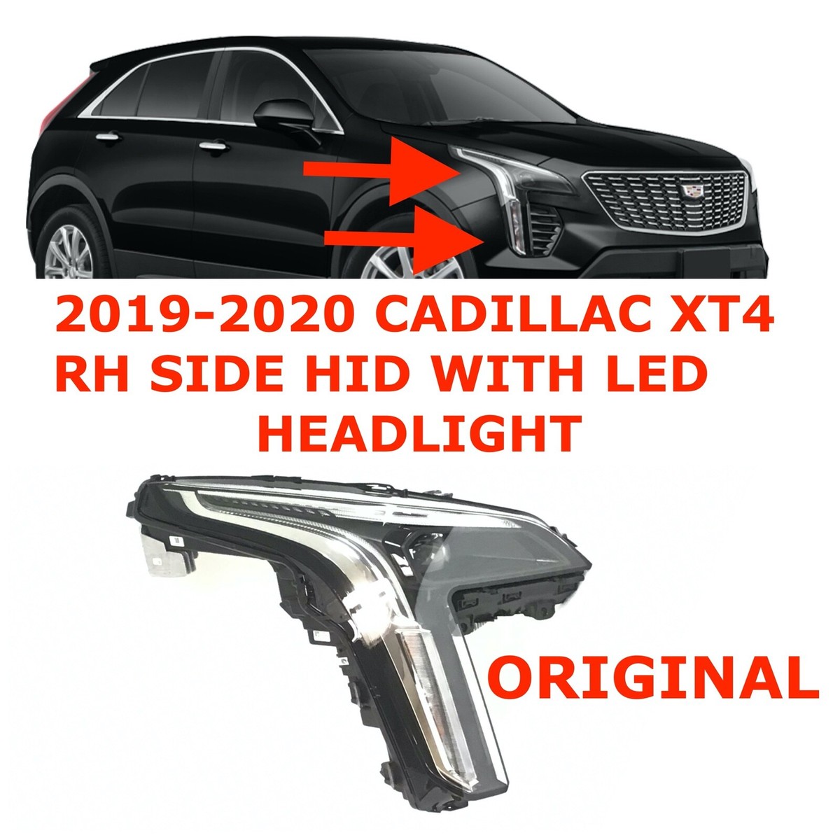 Headlamp and Fog Lamp Kit | Cadillac XT5 2022 Headlamp and Fog Lamp Kit | Cadillac XT5 2022