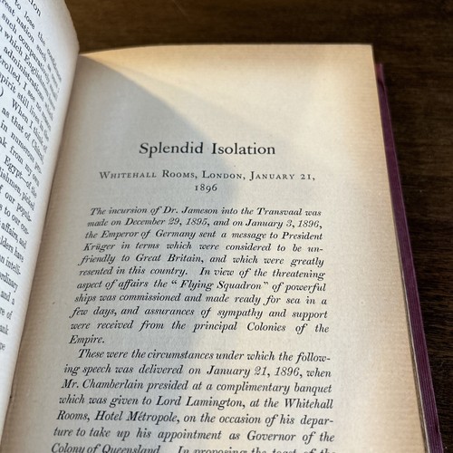 Foreign & Colonial Speeches by Joseph Chamberlain Paperback Book - Picture 8 of 12