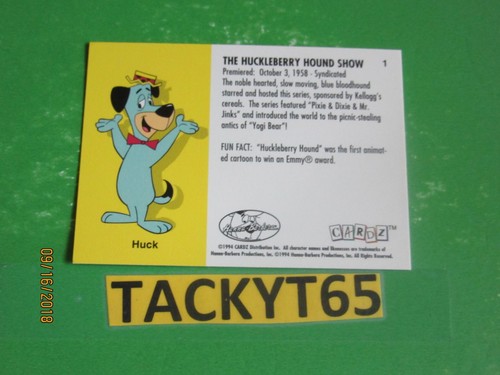 HANNA-BARBERA CLASSICS 1994 SINGLE CARD(S) NEW YOU CHOOSE - Picture 2 of 120
