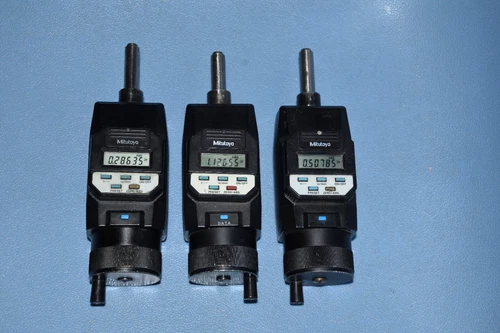 Mitutoyo 164-162 Digital Micrometer Head 2 inch Lot of Three (3 of them)