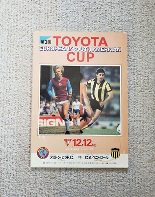 Programme Officiel Toyota Cup 1982 - Aston Villa Vs. Peñarol - Original (non Classé) - Collectible Football