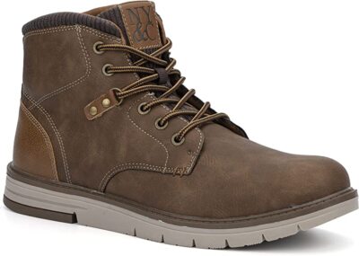 XRAY Faux Leather Hiking Boots Size 7.5 XRAY Mens Torres Hiker Boot, Gray - Size 7.5 - Walmart.com main image 4